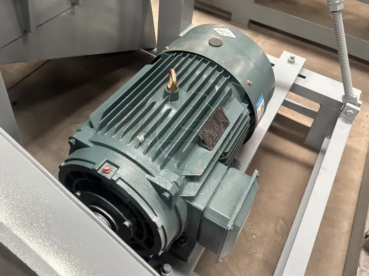 Main motor assembly of hard waste plastic crusher machine