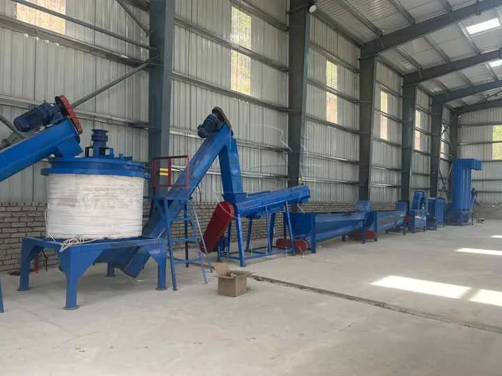 PET bottle washing line