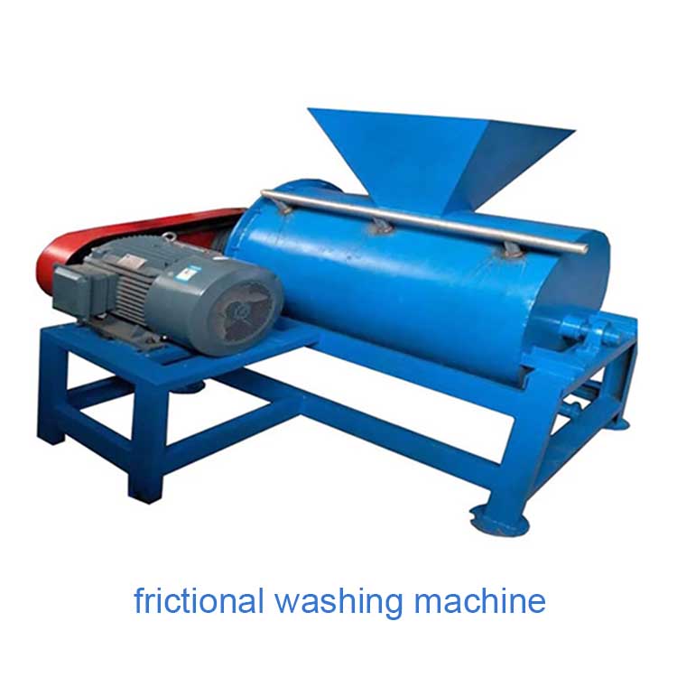 frictional washing machine