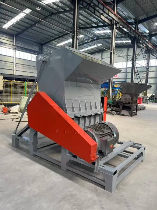 hard plastic crusher machine for waste rigid plastic processing