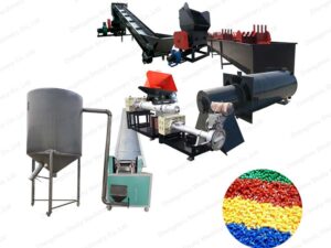 plastic film recycling line