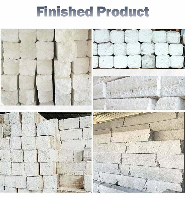finished foam blocks