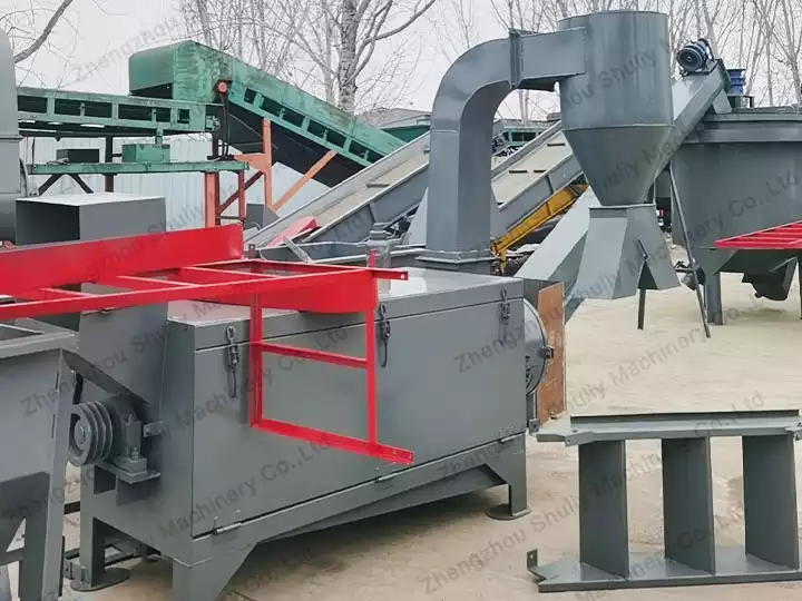 plastic dewatering machine
