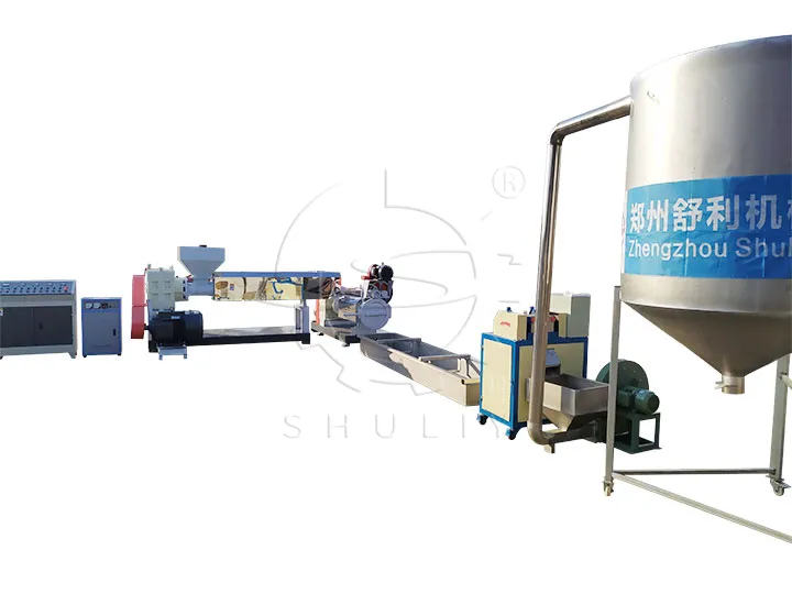 plastic pelletizing line