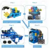 fully automatic waste tire recycling line