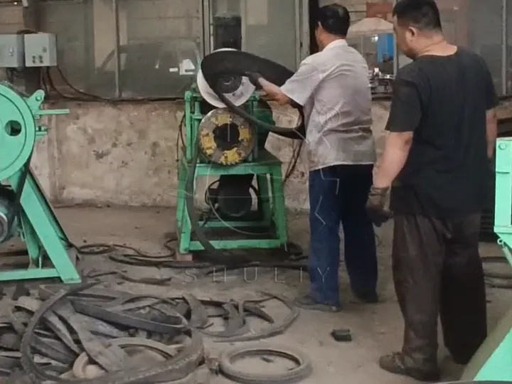 output long rubber strips