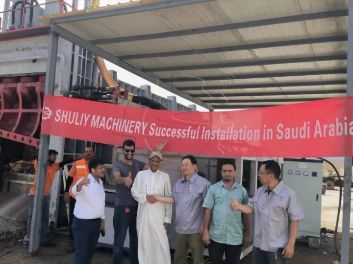 gantry shear for metal recycling exported to Saudi Arabia