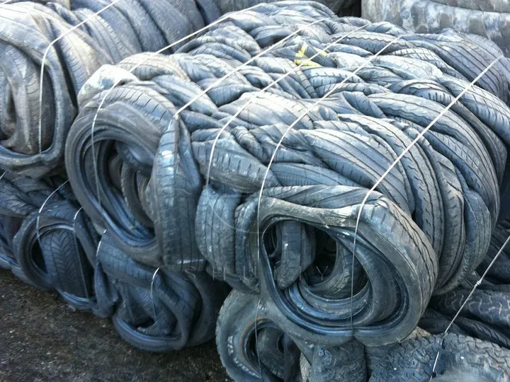 compact tire bales