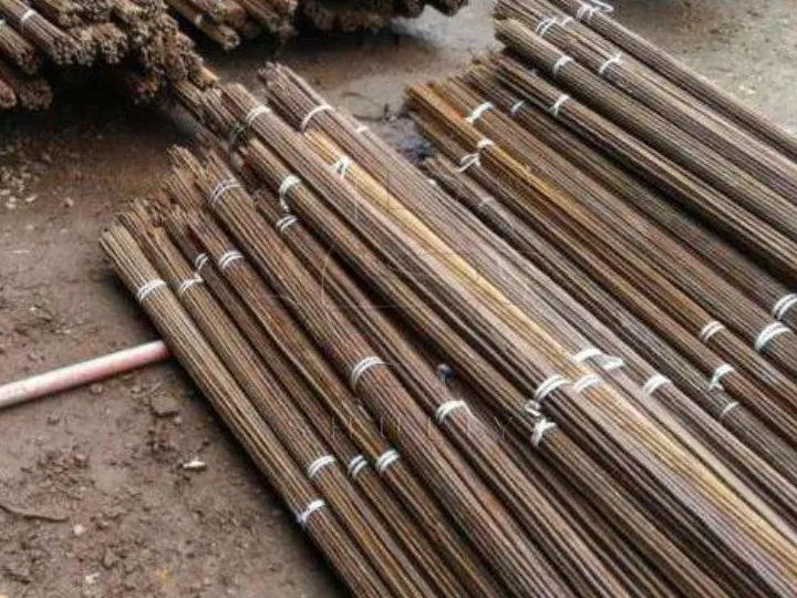 straightened steel bars