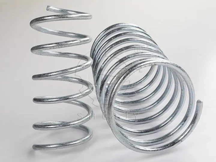 uniform and precisely formed rebar spirals