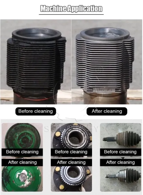 athari nzuri ya mashine ya kuondoa barafu kavu