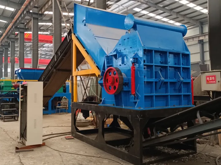 industrial metal crusher