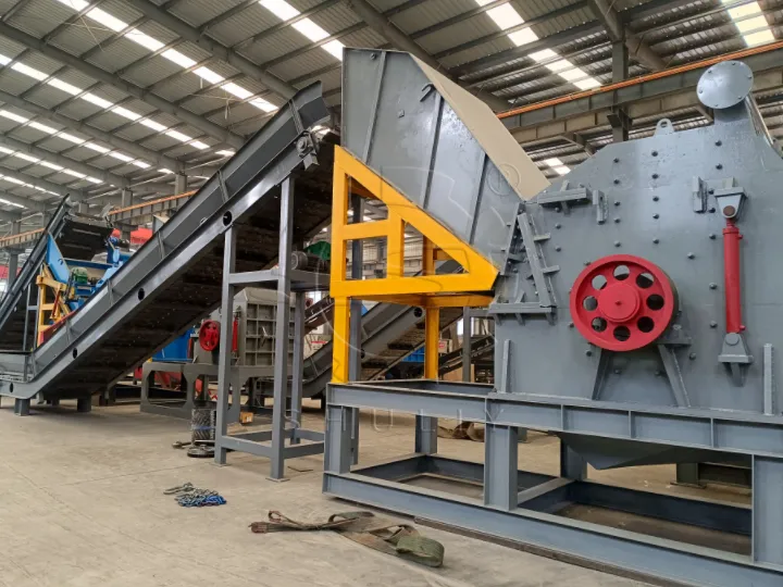 scrap metal shredder