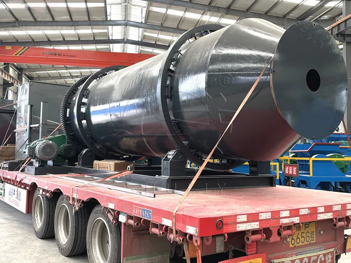 industrial metal polishing machine shipment