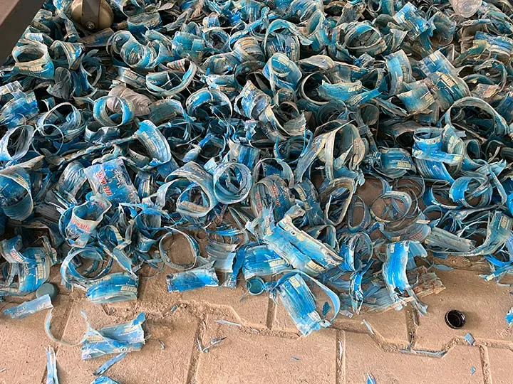Umeondoa lebo za PVC kutoka kwa chupa za PET